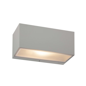 Norlys Asker Big matt króm LED kültéri fali lámpa (NO-5087AL) LED 1 izzós IP65