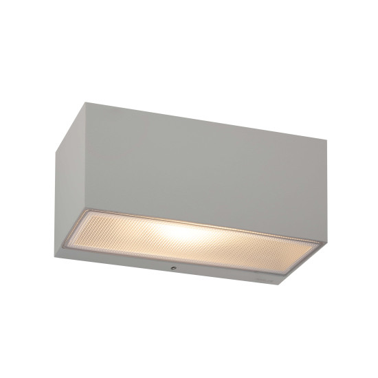 Norlys Asker Big matt króm LED kültéri fali lámpa (NO-5087AL) LED 1 izzós IP65
