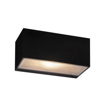 Norlys Asker Big fekete LED kültéri fali lámpa (NO-5087BL) LED 1 izzós IP65