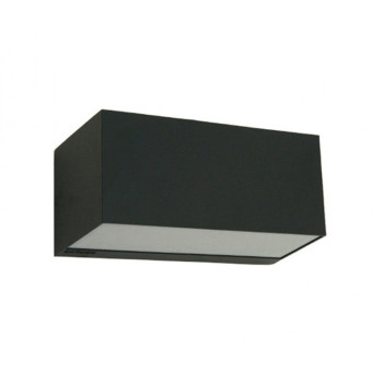 Norlys Asker fekete LED kültéri fali lámpa (NO-1720B) LED 1 izzós IP65