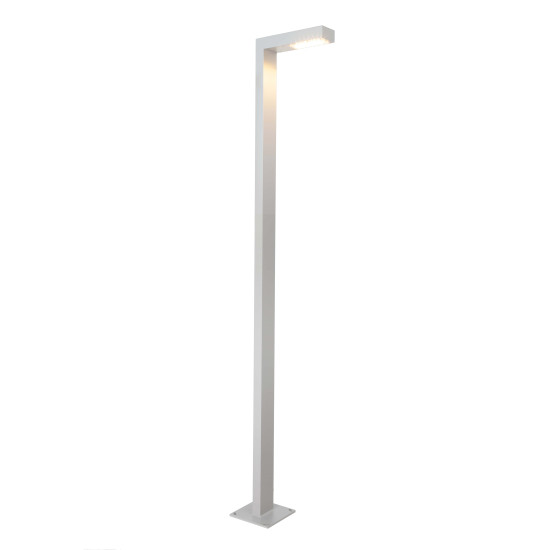 Norlys Asker Pole matt króm LED kültéri állólámpa (NO-5200AL) LED 1 izzós IP65