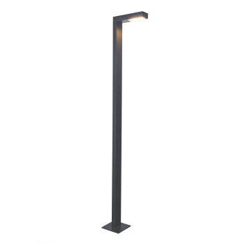 Norlys Asker Pole grafit LED kültéri állólámpa (NO-5200GR) LED 1 izzós IP65