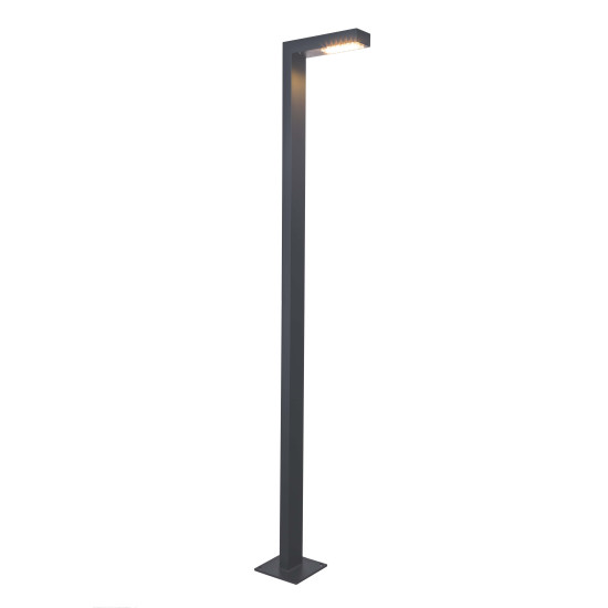 Norlys Asker Pole grafit LED kültéri állólámpa (NO-5200GR) LED 1 izzós IP65
