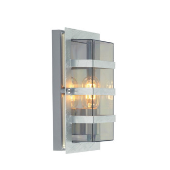 Norlys Boden szürke-átlátszó kültéri fali lámpa (NO-862GA) E27 1 izzós IP54