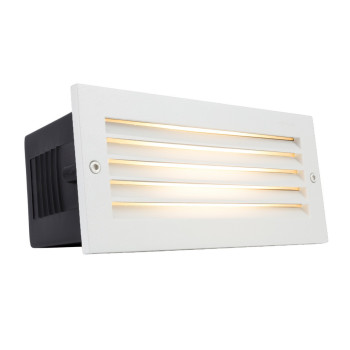 Norlys Bornholm  fehér LED kültéri fali lámpa/LED kültéri mennyezeti lámpa (NO-541W) LED 1 izzós IP65
