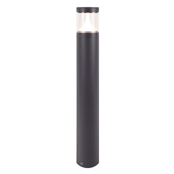 Norlys Egersund Mini grafit-átlátszó LED kültéri állólámpa (NO-2302GR) LED 1 izzós IP65