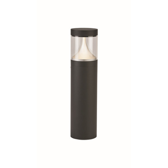 Norlys Egersund Mini grafit-átlátszó LED kültéri állólámpa (NO-2315GR) LED 1 izzós IP65