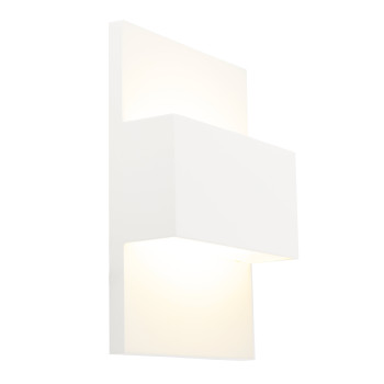 Norlys Geneve fehér LED kültéri fali lámpa (NO-1880WH) LED 1 izzós IP65
