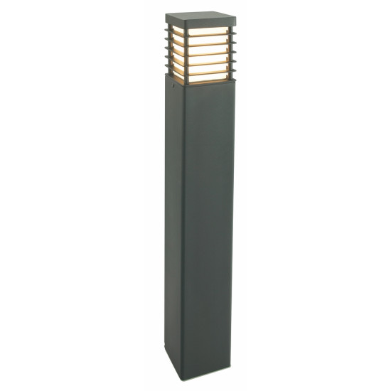 Norlys Halmstad fekete LED kültéri állólámpa (NO-1482B) LED 1 izzós IP65