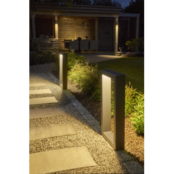 Norlys Hellvik grafit LED kültéri állólámpa (NO-2414GR) LED 1 izzós IP65