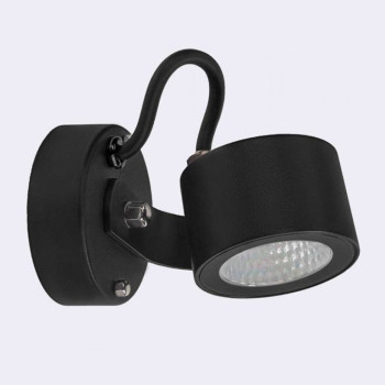 Norlys Moss fekete LED kültéri fali lámpa (NO-6161B) LED 1 izzós IP65