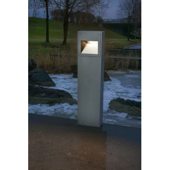 Norlys Namsos matt króm LED kültéri állólámpa (NO-6033AL) LED 1 izzós IP65