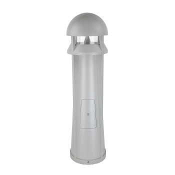 Norlys Narvik matt króm LED kültéri állólámpa (NO-5090AL) LED 1 izzós IP65