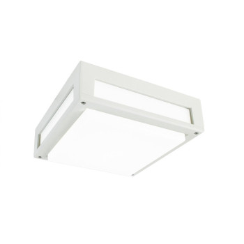 Norlys Nordland fehér mozgásérzékelős LED kültéri fali lámpa/LED kültéri mennyezeti lámpa (NO-5043W) LED 1 izzós IP65