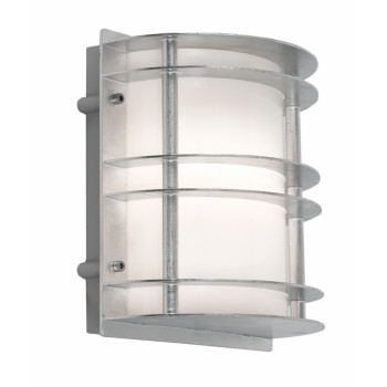 Norlys Stockholm szürke-fehér LED kültéri fali lámpa (NO-1600GA) LED 1 izzós IP54