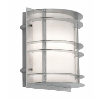 Norlys Stockholm szürke-fehér LED kültéri fali lámpa (NO-1600GA) LED 1 izzós IP54