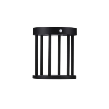 Nova Luce Aigo  fekete LED kültéri állólámpa (NL-9030581) LED 1 izzós IP65