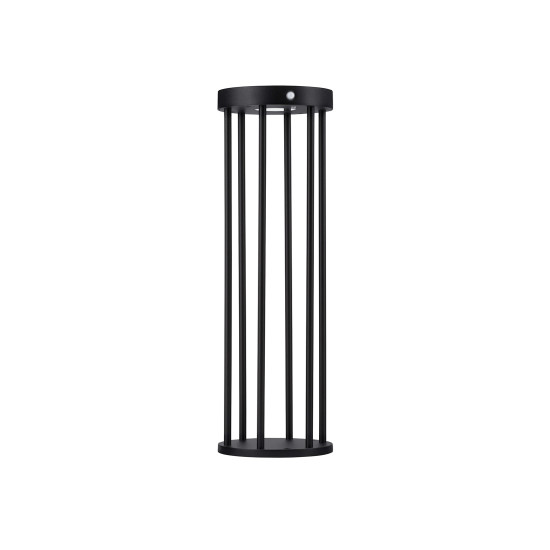 Nova Luce Aigo  fekete LED kültéri állólámpa (NL-9030582) LED 1 izzós IP65