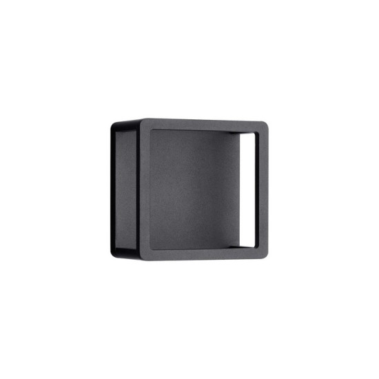 Nova Luce Misti  fekete LED kültéri fali lámpa (NL-9030568) LED 1 izzós IP65