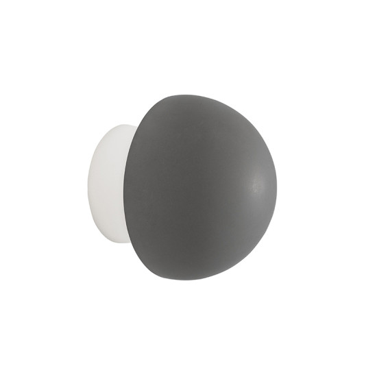 Nova Luce Netune szürke-fehér LED fali lámpa (NL-9831051) LED 1 izzós IP20