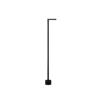 Nova Luce Pipe  fekete LED kültéri állólámpa (NL-9060261) LED 1 izzós IP65