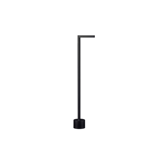 Nova Luce Pipe  fekete LED kültéri állólámpa (NL-9060263) LED 1 izzós IP65