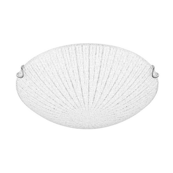 Nova Luce Shell  fehér-króm mennyezeti lámpa (NL-702202) E27 2 izzós IP20