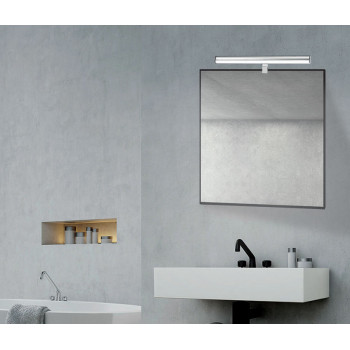 Nova Luce Vanese króm vízvédett LED fali lámpa (NL-787007) LED 1 izzós IP44