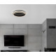 Nova Luce Willow fekete LED mennyezeti lámpa (NL-9212912) LED 1 izzós IP20