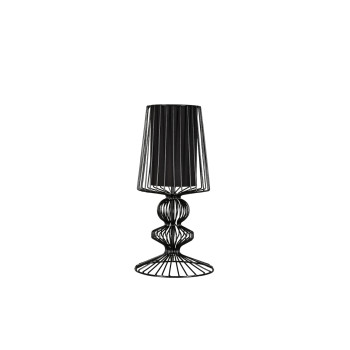 Nowodvorski Aveiro fekete asztali lámpa (TL-5411) E27 1 izzós IP20