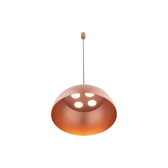 Nowodvorski Hemisphere Super  réz függesztett lámpa (TL-10297) GX53 4 izzós IP20