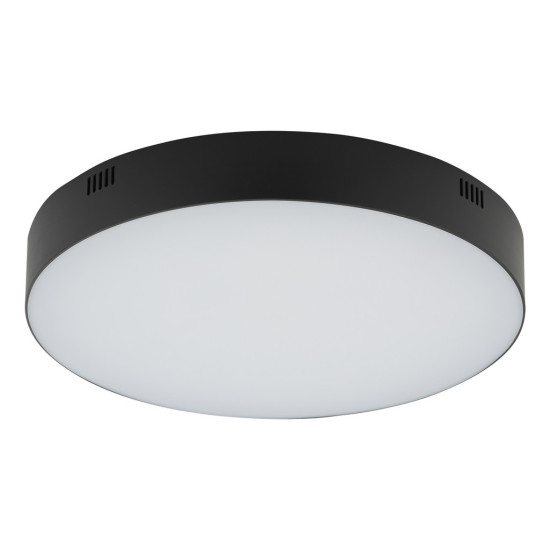 Nowodvorski Lid Round fekete LED mennyezeti lámpa (TL-10410) LED 1 izzós IP20