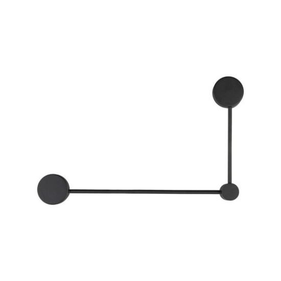 NOWODVORSKI ORBIT fekete fali lámpa (TL-10638) GX53 2 izzós IP20