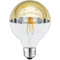 Optonica E27 LED izzó 4W 2700 Kelvin-40W-ot kiváltó-nagygömb-arany foncsorozott arany-átlátszó filament LED izzó (OP-1889) E27