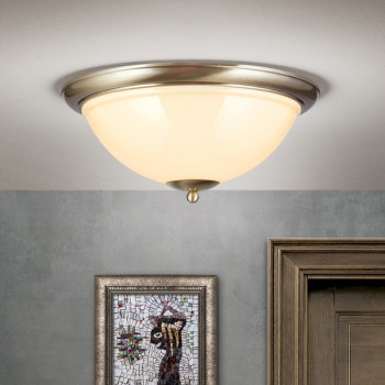 Orion Austrian Old Lamp sárgaréz-pezsgő mennyezeti lámpa (ORI-DL 7-677/50_CHA) E27 3 izzós IP20