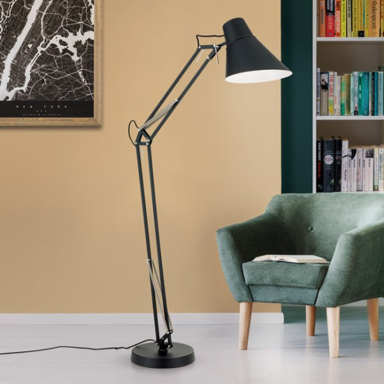 Orion Bachelor fekete állólámpa (ORI-Stl 12-1185/1) E27 1 izzós IP20