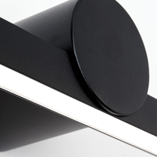 Orion Beauty fekete fürdőszobai LED tükörvilágítás (ORI-Soff 3-585_BL) LED 1 izzós IP54