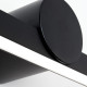 Orion Beauty fekete fürdőszobai LED tükörvilágítás (ORI-Soff 3-585_BL) LED 1 izzós IP54