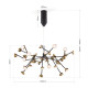 Orion Blossom fekete-réz LED csillár (ORI-LU 1733/36) LED 1 izzós IP20