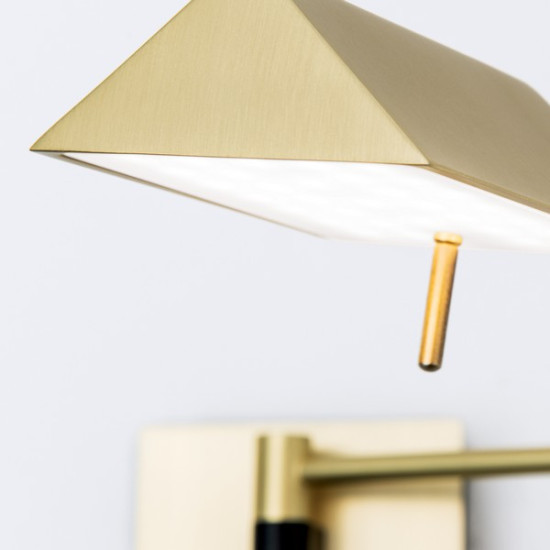 Orion Boston fekete-sárgaréz LED falikar (ORI-WA 2-1470) LED 1 izzós IP20