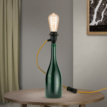 Orion Bottle arany palackba illeszthető asztali lámpa (ORI-LA 4-1219_GO) E27 1 izzós IP20