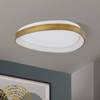 Orion Charlie antik sárgaréz LED mennyezeti lámpa (ORI-DL 7-696/45) LED 1 izzós IP20