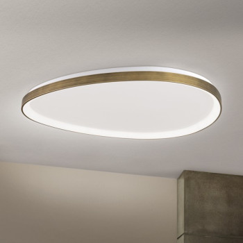 Orion Charlie antik sárgaréz LED mennyezeti lámpa (ORI-DL 7-696/80) LED 1 izzós IP20