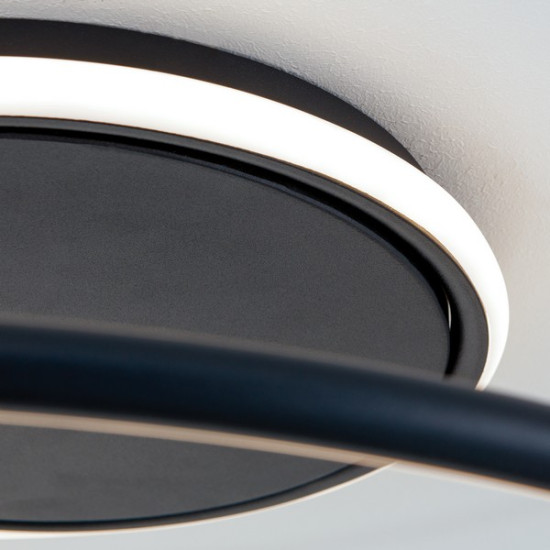 Orion Claire fekete LED mennyezeti lámpa (ORI-DL 7-690) LED 1 izzós IP20