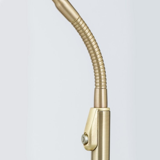 Orion Cobra matt sárgaréz LED állólámpa (ORI-Stl 12-1175_BR) LED 1 izzós IP20