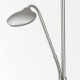 Orion Cobra szatén króm LED állólámpa (ORI-Stl 12-1176_S_CHR) LED 2 izzós IP20