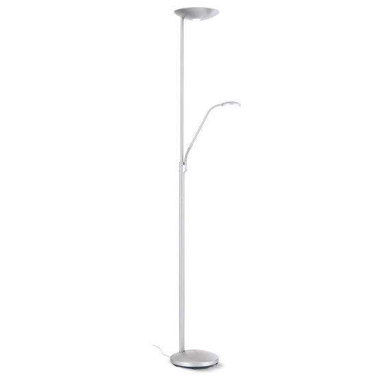 Orion Cobra szatén króm LED állólámpa (ORI-Stl 12-1176_S_CHR) LED 2 izzós IP20