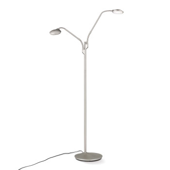 Orion Cobra szatén króm LED állólámpa (ORI-Stl 12-1184/2_S_CHR) LED 2 izzós IP20