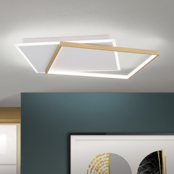 Orion Emanuel fehér-arany LED mennyezeti lámpa (ORI-DL 7-692_GO) LED 2 izzós IP20
