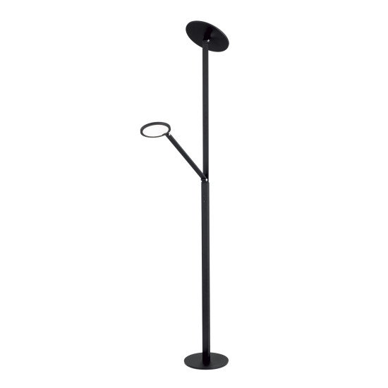 Orion Fati fekete LED állólámpa (ORI-Stl 12-1290) LED 2 izzós IP20